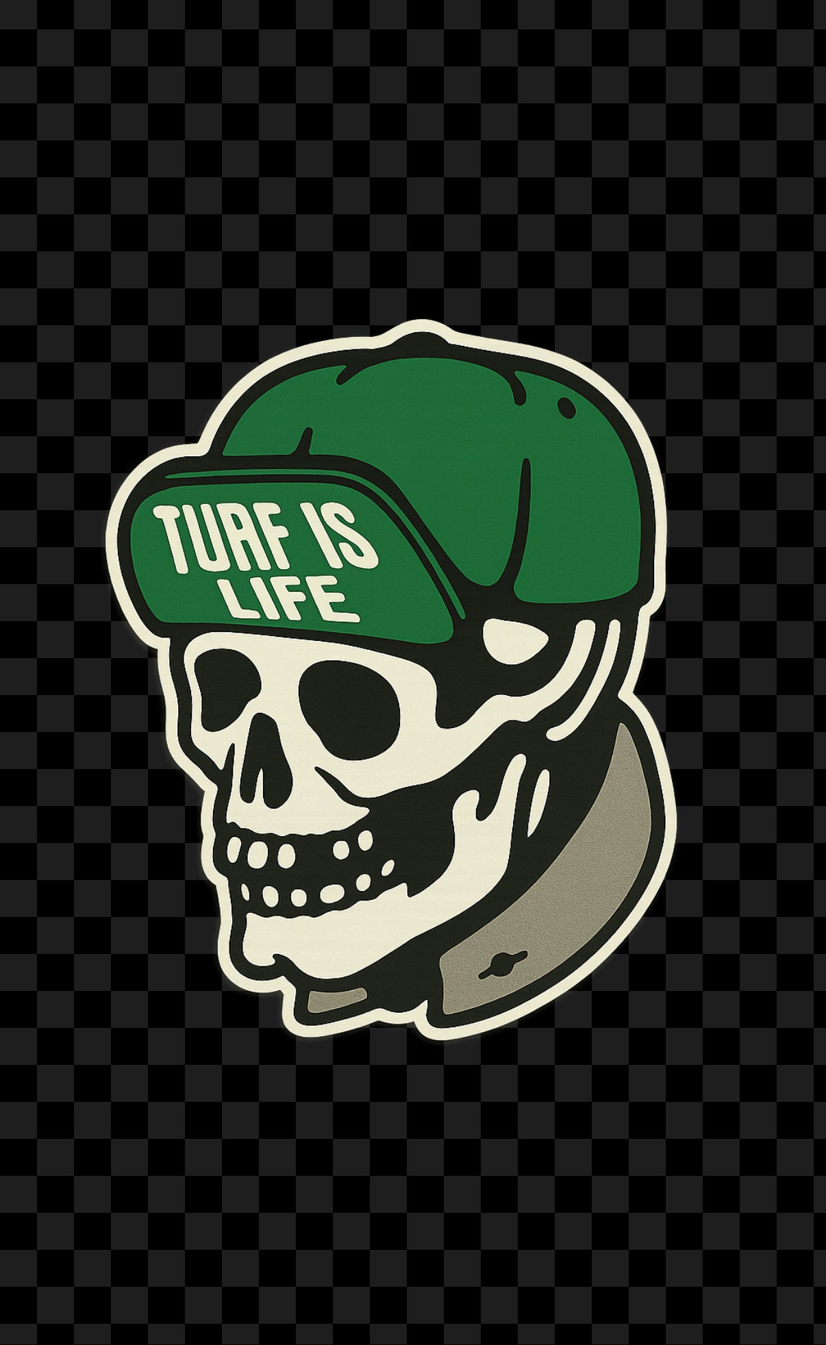 Turf is life stickers